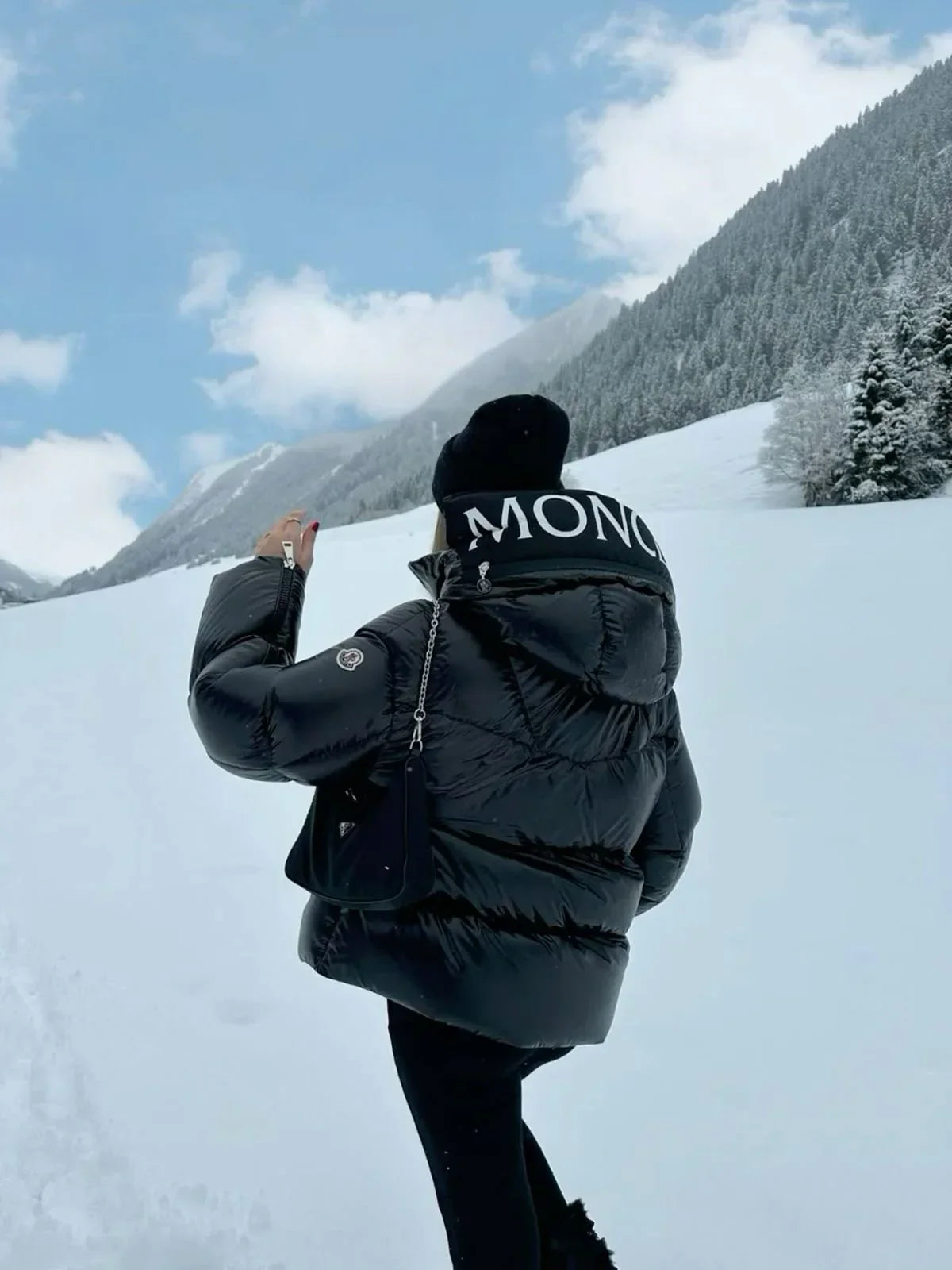 "Monc" Logo Puffer